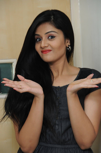 Glamorous Telugu Girl Sreemukhi Latest Photos In Black Dress 3